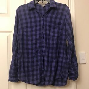 Splendid Plaid Button Down